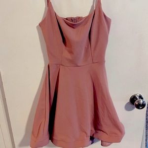 NWOT Pink Strappy Windsor Flair Dress